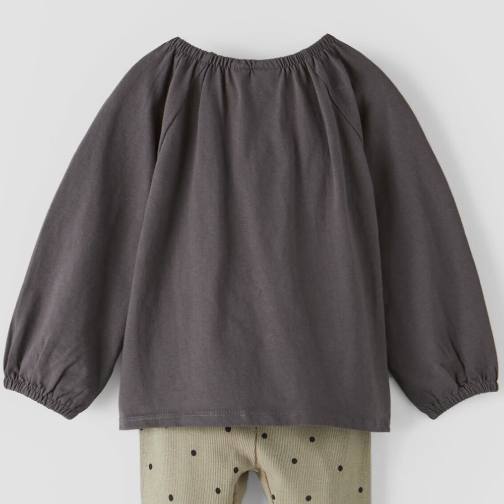 Zara Peasant Top